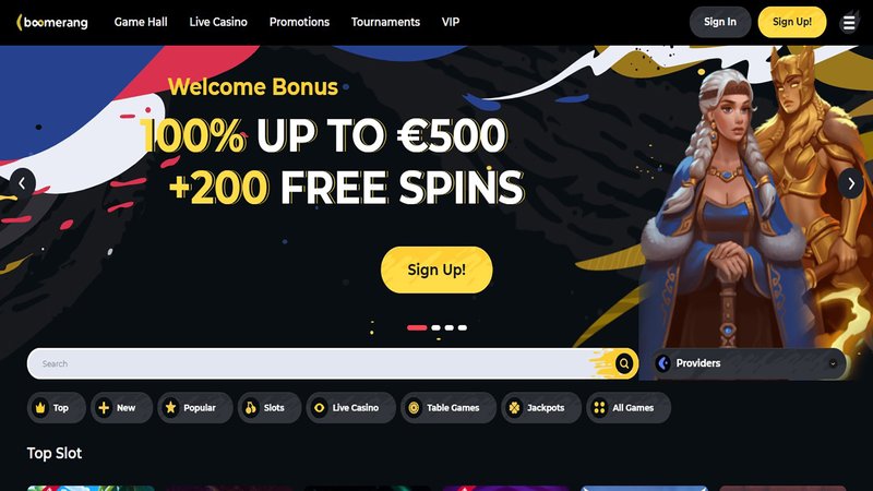 Boomerang casino bonus, casino boomerang